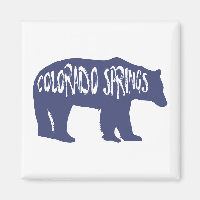 Colorado Vår Bear Magnet (Framsidan)