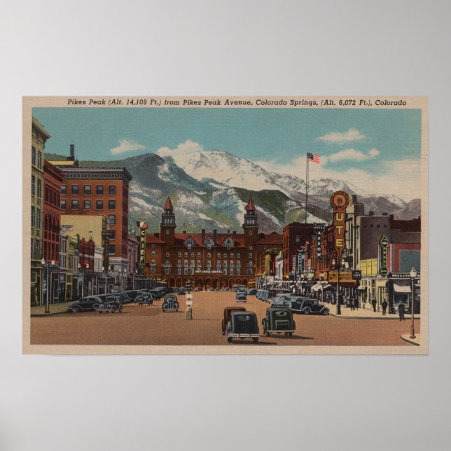 Colorado Vår, CO Poster (Framsidan)