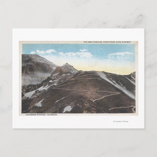 Colorado Vår, Colorado 4 Vykort (Framsida)