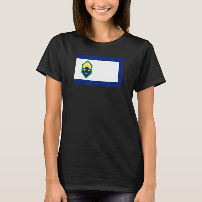 Colorado Vår Colorado Flagga T Shirt (Framsida)