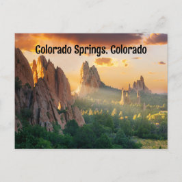 Colorado Vår, Colorado USA Vykort