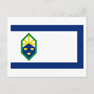 Colorado Vår Flagga Vykort