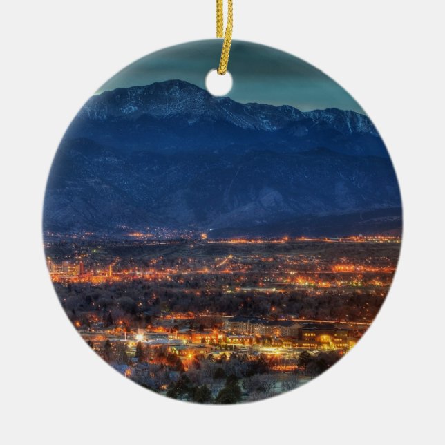 Colorado Vår Ljus Julgransprydnad Keramik (Framsidan)