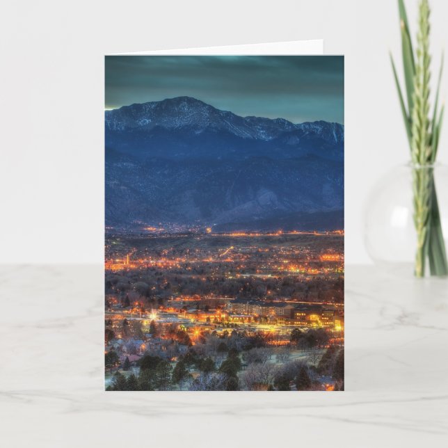 Colorado Vår Ljus Kort (Framsida)