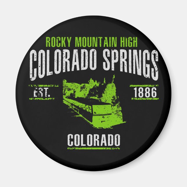 Colorado Vår Magnet (Framsidan)