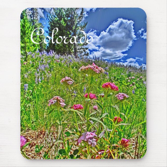 Colorado vår mousepad musmatta (Framsidan)