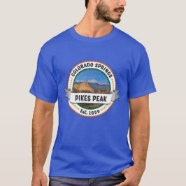 Colorado Vår Pikes Peak T Shirt