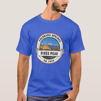 Colorado Vår Pikes Peak T Shirt
