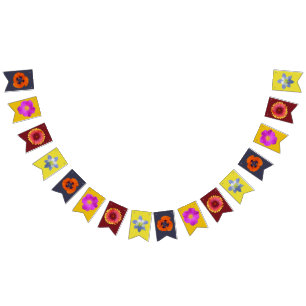 Colorado vildblommar vimplar