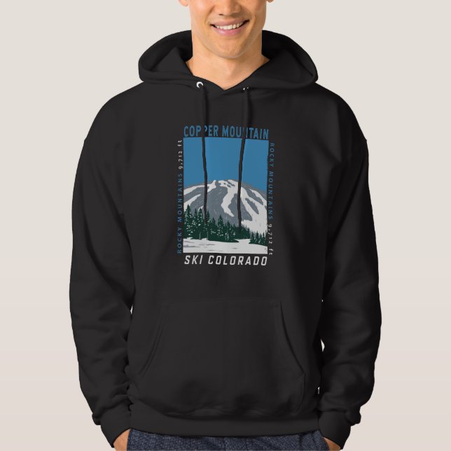 Colorado-Vintage för kopparbergsski Hoodie (Framsida)
