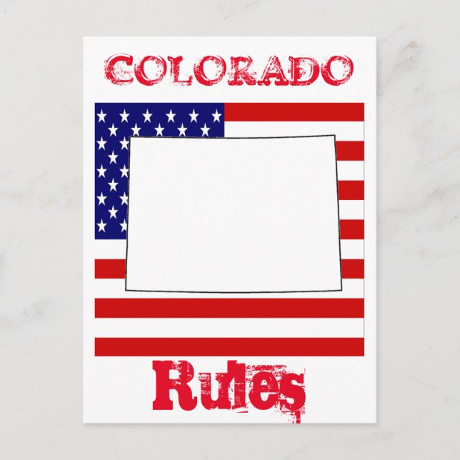 COLORADO  VYKORT (Framsida)