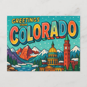 COLORADO-vykort Vykort