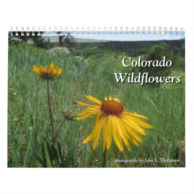 Colorado Wildblommor Kalender (Omslag)