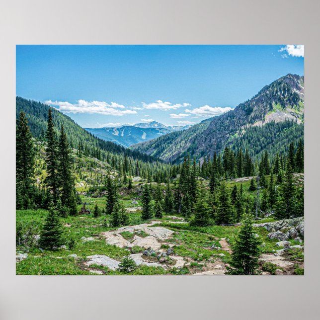 Colorado Wilderness/Fantastisk fredliga Scenery Poster (Framsidan)