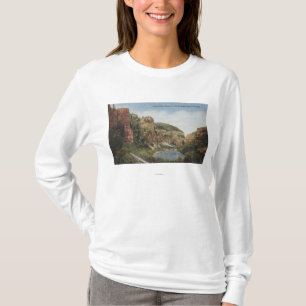 Coloradofloden CO - eka klippor Tee Shirt