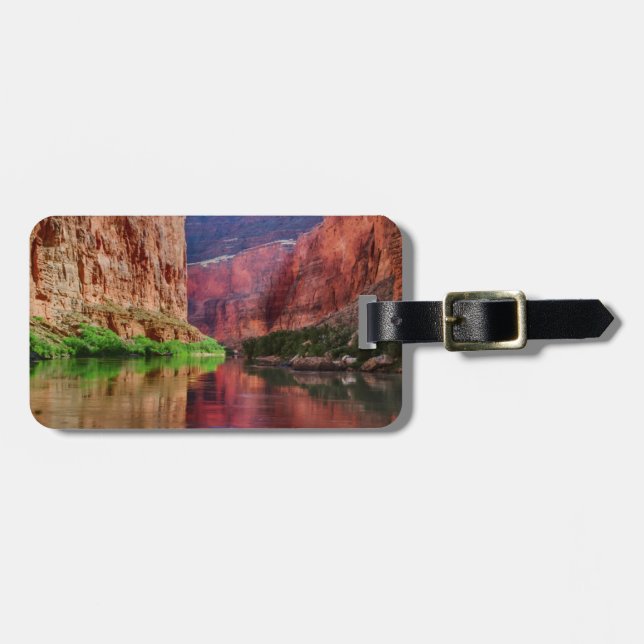 Coloradofloden i Grand Canyon, AZ Bagagebricka (Horisontell Framsida)