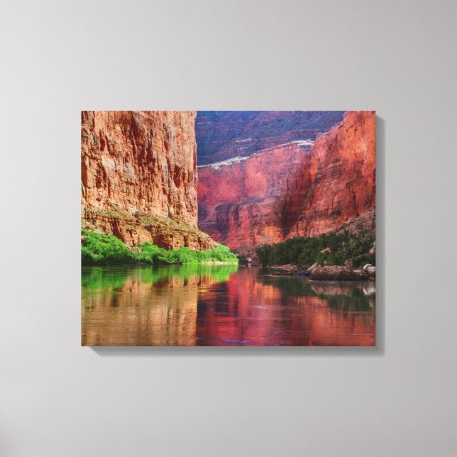 Coloradofloden i Grand Canyon, AZ Canvastryck (Framsida)