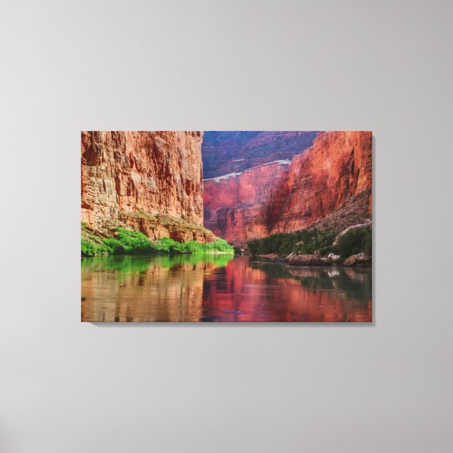 Coloradofloden i Grand Canyon, AZ Canvastryck (Framsida)