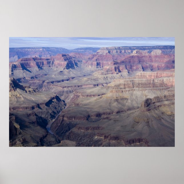 Coloradofloden i grandet Canyon Poster (Framsidan)