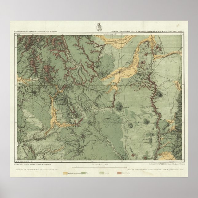 Colorados ekonomiska egenskaper poster (Framsidan)