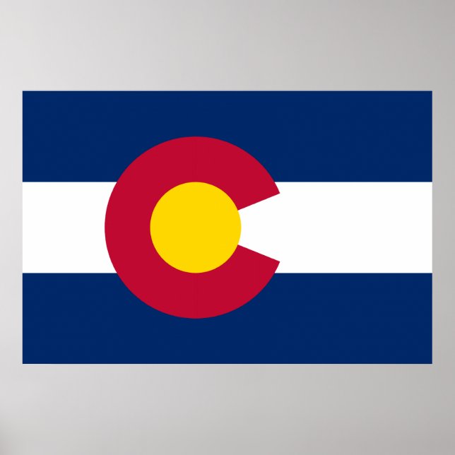 Colorados Flagga Poster (Framsidan)