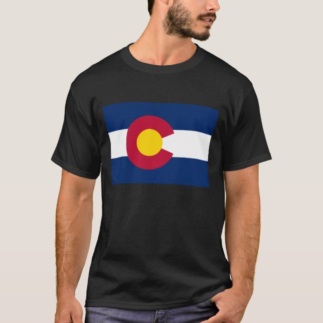 Colorados Flagga T-shirt (Framsida)