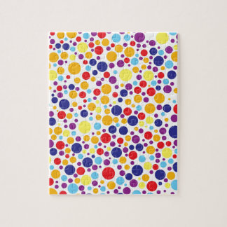 Colorblind födelsedag - blått, gult som är röd, pussel