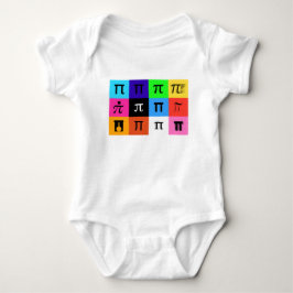 colorblock lycklig pi day tee shirt
