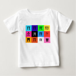 colorblock lycklig pi day tee shirt