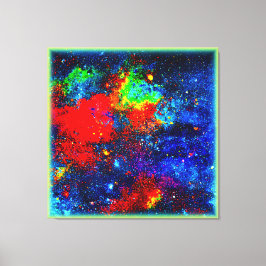 Colorburst Cosmos. Köp nu Canvastryck