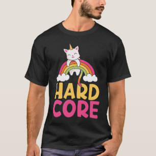 Colorcore Punk Rainbow Cat Unicorn Unicat T Shirt