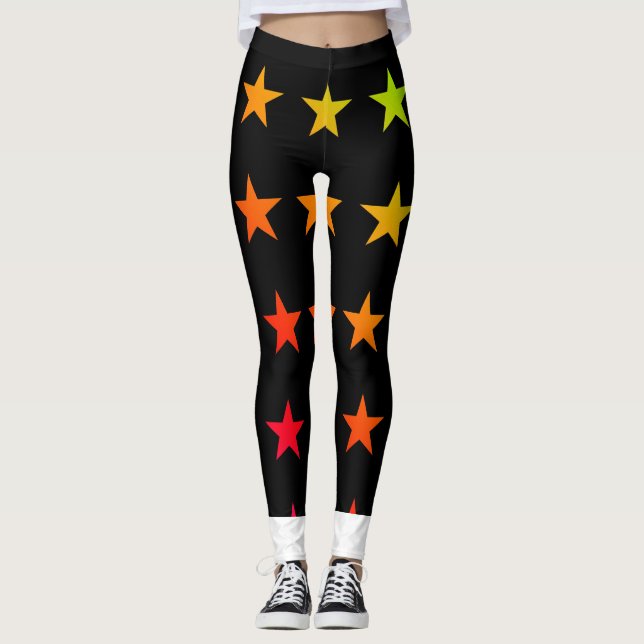 Colored stars leggings (Framsida)