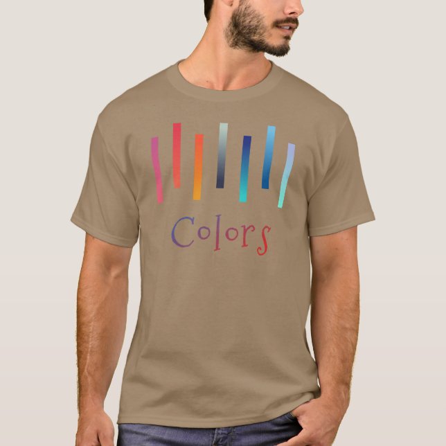 Colores color’s 色 t shirt (Framsida)
