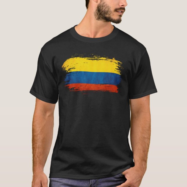 Colores de Colombia T Shirt (Framsida)