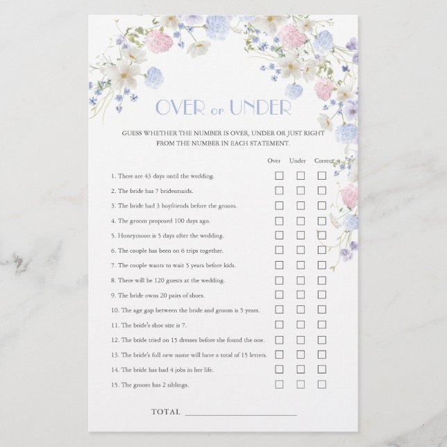 Colorfil Wildbloms Möhippa under spel (Framsida)