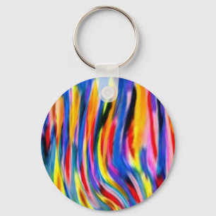 Colorflame görar randig Keychain Nyckelring