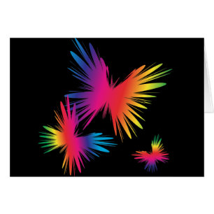 ColorFly-1 Hälsningskort