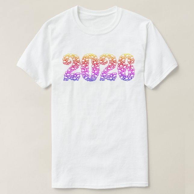 Colorful 2026 in Skulls T-Shirt (Design framsida)