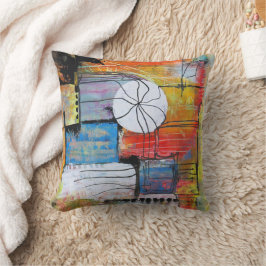 Colorful Abstract Art Kudde