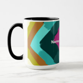 Colorful Abstract Art  Mugg