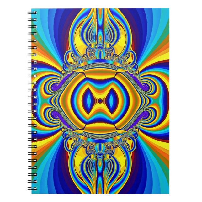 Colorful Abstract Background-14334 Anteckningsbok (Framsidan)
