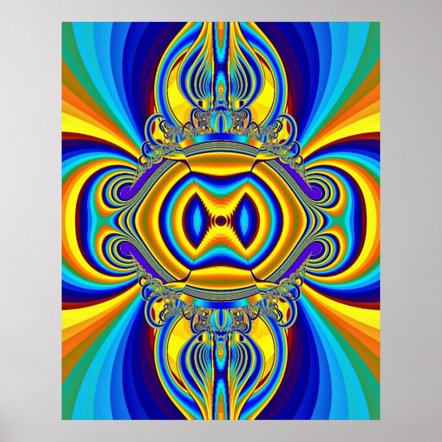 Colorful Abstract Background-14334 Poster (Framsidan)