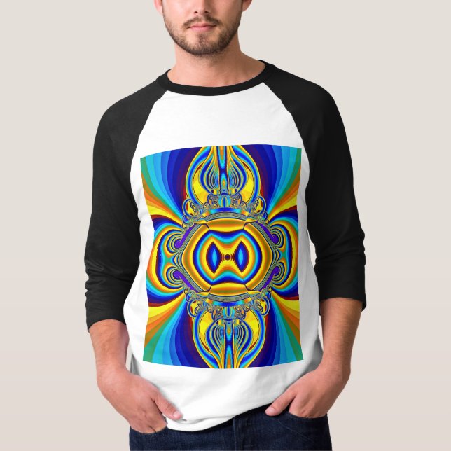 Colorful Abstract Background-14334 T Shirt (Framsida)