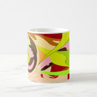 "Colorful Abstract Design Mug" Kaffemugg
