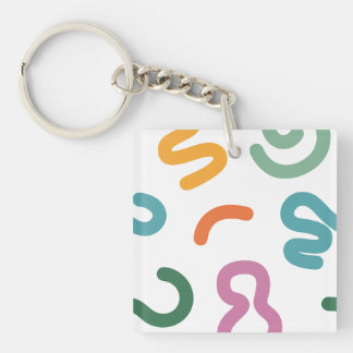 Colorful Abstract Shapes Pattern