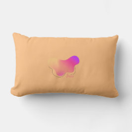 Colorful Abstract Throw Pillow Lumbarkudde
