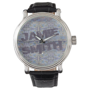Colorful Abstrakt Graffiti Wall street Art Armbandsur