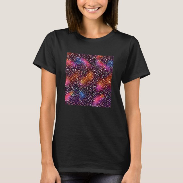Colorful Abtsract Nr 10 T Shirt (Framsida)