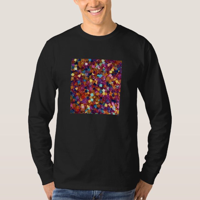 Colorful Abtsract Nr 3 T Shirt (Framsida)