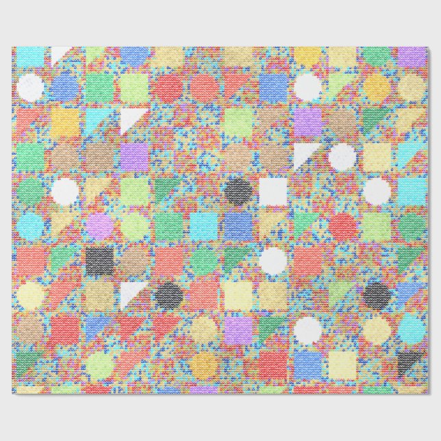 Colorful Acrylic Painting  Presentpapper (Platt)
